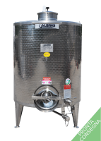 Бак 2600 литров | для хранения и ферментации | сталь AISI 304 L
