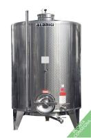 Бак 4200 литров | для хранения и ферментации, С ИНДИКАТОРОМ УРОВНЯ | сталь AISI 304 L