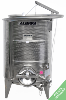 Бак 1980, 2480, 3300, 4000, 5000 литров | для хранения и ферментации, с терморегуляцией, с регулируемым объёмом и индикатором уровня  | сталь AISI 304 L