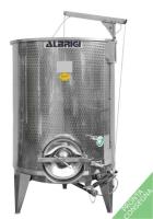 Бак 1980 литров | для хранения, с регулируемым объёмом  | сталь AISI 304 L