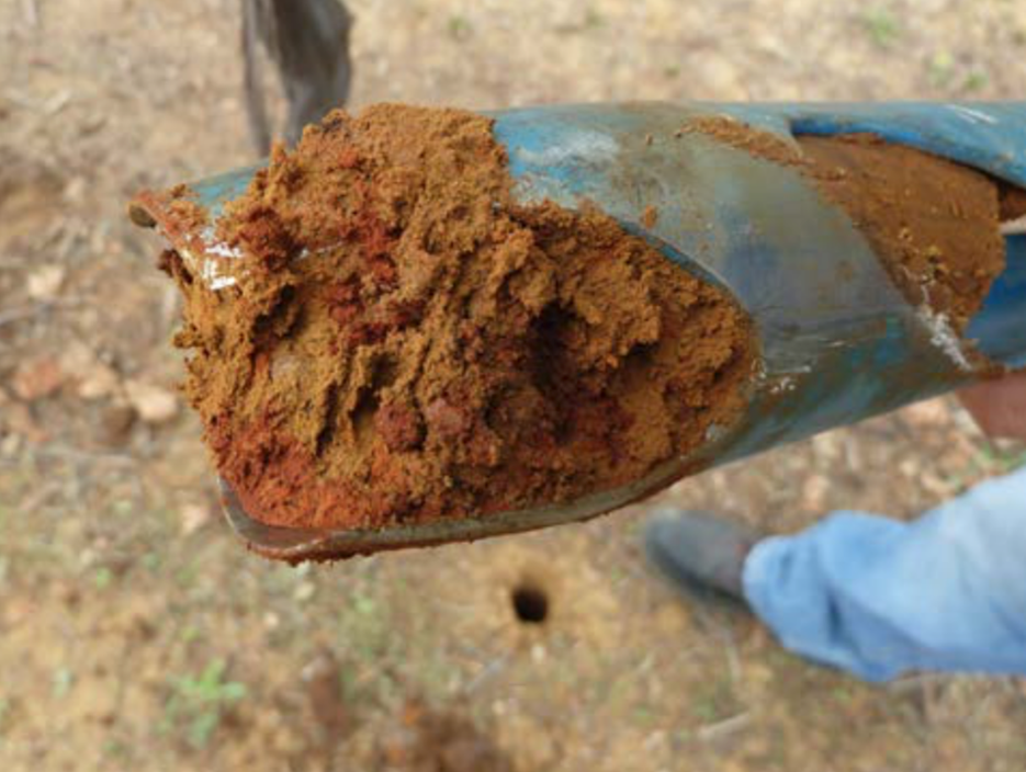 Составной образец для анализа почвы